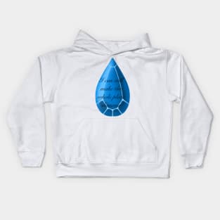 Sapphire Jewel Kids Hoodie